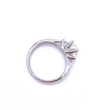 Princess Cut Three Stone Diamond Ring A245HDR1414P