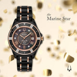 Ladies Bulova Marine Star Watch E31998R242