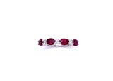 Ruby and Diamond Band Style Ring C093MR979-2