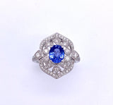 Ornate Sapphire and Diamond Ring C093UR1461WSP-2
