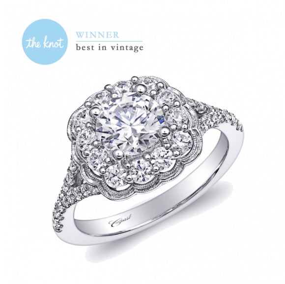 Coast Diamond Bridal Engagement Ring A038LC6026