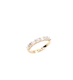Emerald Cut Diamond Band by PeJay Creations A70SRWD19518/7