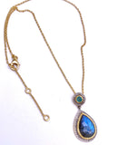 Jorge Revilla Labradorite Necklace F351CL129-012/JLO