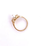 Pearl Ring in Yellow Gold C330B437041