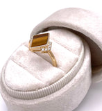Tiger's Eye Ring in Yellow Gold C330R2033TE