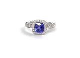 White Gold Tanzanite Ring C401R06948