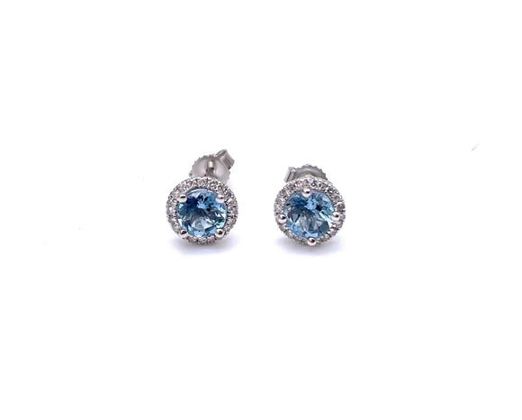 Aquamarine Earrings F330B414284