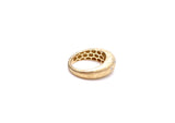 PeJay Creations Florentine Dome Ring With Rubbed In Diamonds A070FD19622.F/14Y