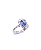 Coast Diamond Blue Sapphire Ring C038LCK30230-S