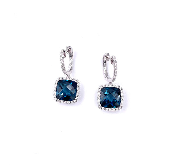 PeJay Creations London Blue Topaz Earrings F070E15978/LBT