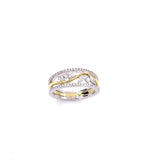 Simon G Two Tone Diamond Band A846LR3276