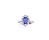 Coast Diamond Blue Sapphire Ring C038LCK30230-S