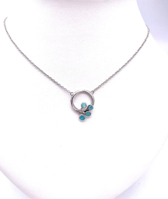 Jorge Revilla Spain Peacock Collection Necklace F351CL129-023/J