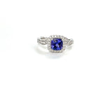 White Gold Tanzanite Ring C401R06948
