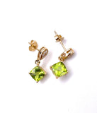 Peridot Earrings in Yellow Gold F314STE201CKP