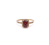 Garnet Ring in Yellow Gold C330B432201