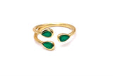Jorge Revilla Spain Green Onyx Ring F351O129-2466OVO16