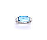 East West Blue Topaz Ring C314R1941ZT
