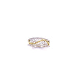 Simon G Two Tone Diamond Band A846LR3276