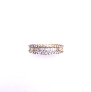 Yellow Gold Diamond Band Ring A330B388918