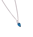 Jorge Revilla Spain Pendulum Collection Necklace with Iolite F351CL129-97/O