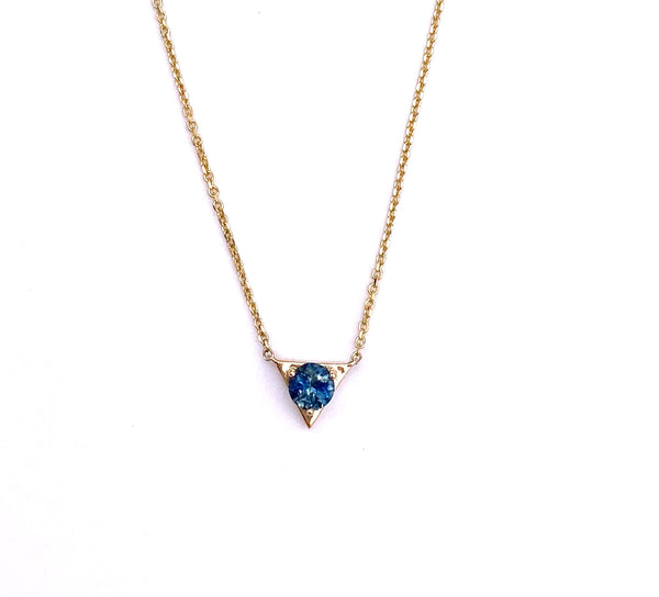アクセサリー sapphire pendant Petite Montana Sapphire Necklace F368NCC232MSXCI – Farley's