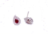 Stunning Ruby Earrings A0930E1975-1