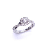 Lab Created Diamond Engagement Ring A00531-3103ARWE20