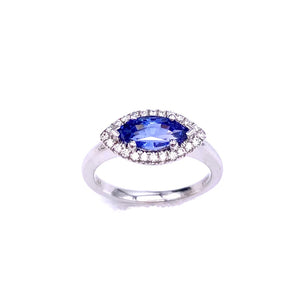 East West Sapphire Ring by Coast C038LC30234