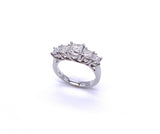 A Ring of Princess Cut Diamonds A302USB01816