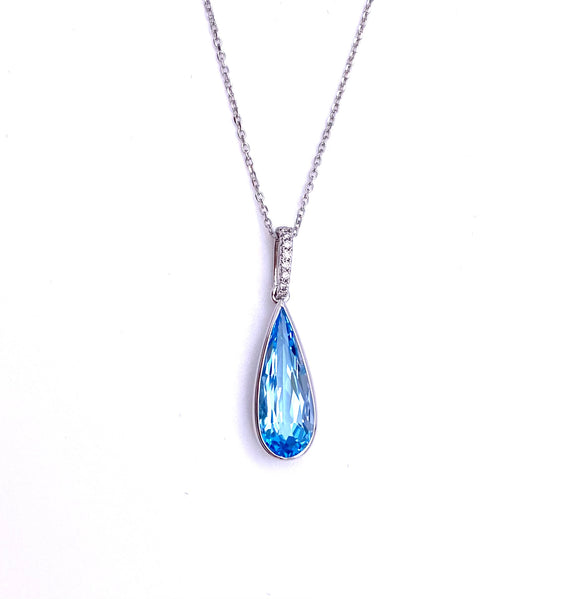 PeJay Creations Blue Topaz Necklace F070PE15883BT