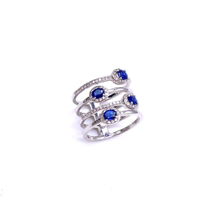 Modern Sapphire Ring C401RO2061SAW