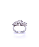 A Ring of Princess Cut Diamonds A302USB01816