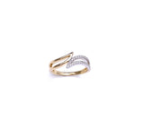 Two Tone Right Hand Ring A359OF22A13