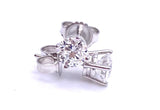Lab Created Diamond Studs 2.03 Carats Total Weight A7972.03