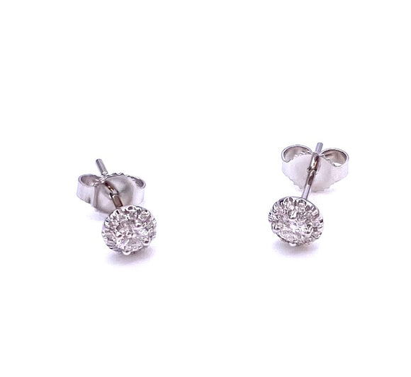 Petite Round Diamond Earrings by Coast A038EC20104
