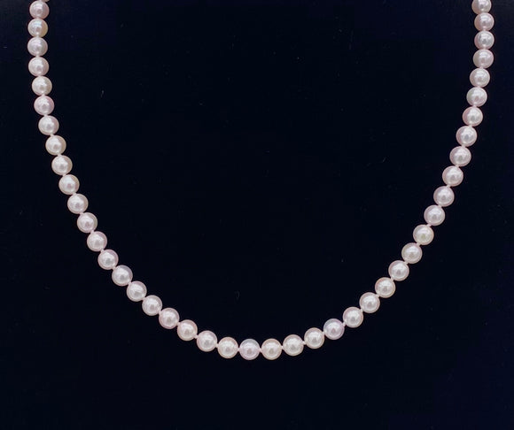 20” Strand of Akoya Pearls F33013131