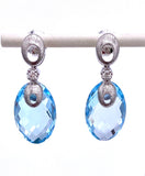 Cordova Blue Topaz Dangle Earrings A00920238BT