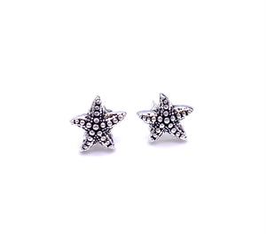 Jorge Revilla Sterling Silver Starfish Earrings F351PE9205209