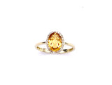 Citrine Ring in Yellow Gold C223R8678CT