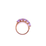 PeJay Creations Pink Amethyst Ring in Rose Gold C070FD15908PA/14R
