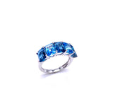 PeJay Creations Swiss Blue and London Blue Topaz Ring C070FD15908LBT/BT