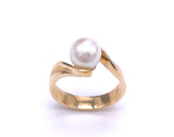Pearl Freeform Ring in 14K Yellow Gold C333PR202/4