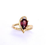 Pear Shaped Garnet Ring C3905160