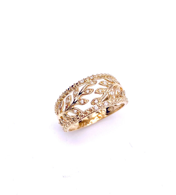 Yellow Gold Right Hand Ring A359OF15A11