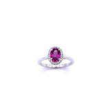 Rhodolite Garnet and Diamond Ring C038LCK10220RGAR