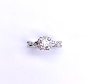 Lab Created Diamond Engagement Ring A00531-3103ARWE20